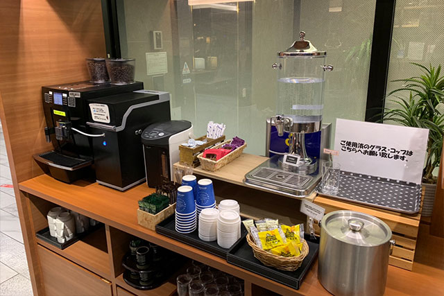 ウエルカムドリンクサービス